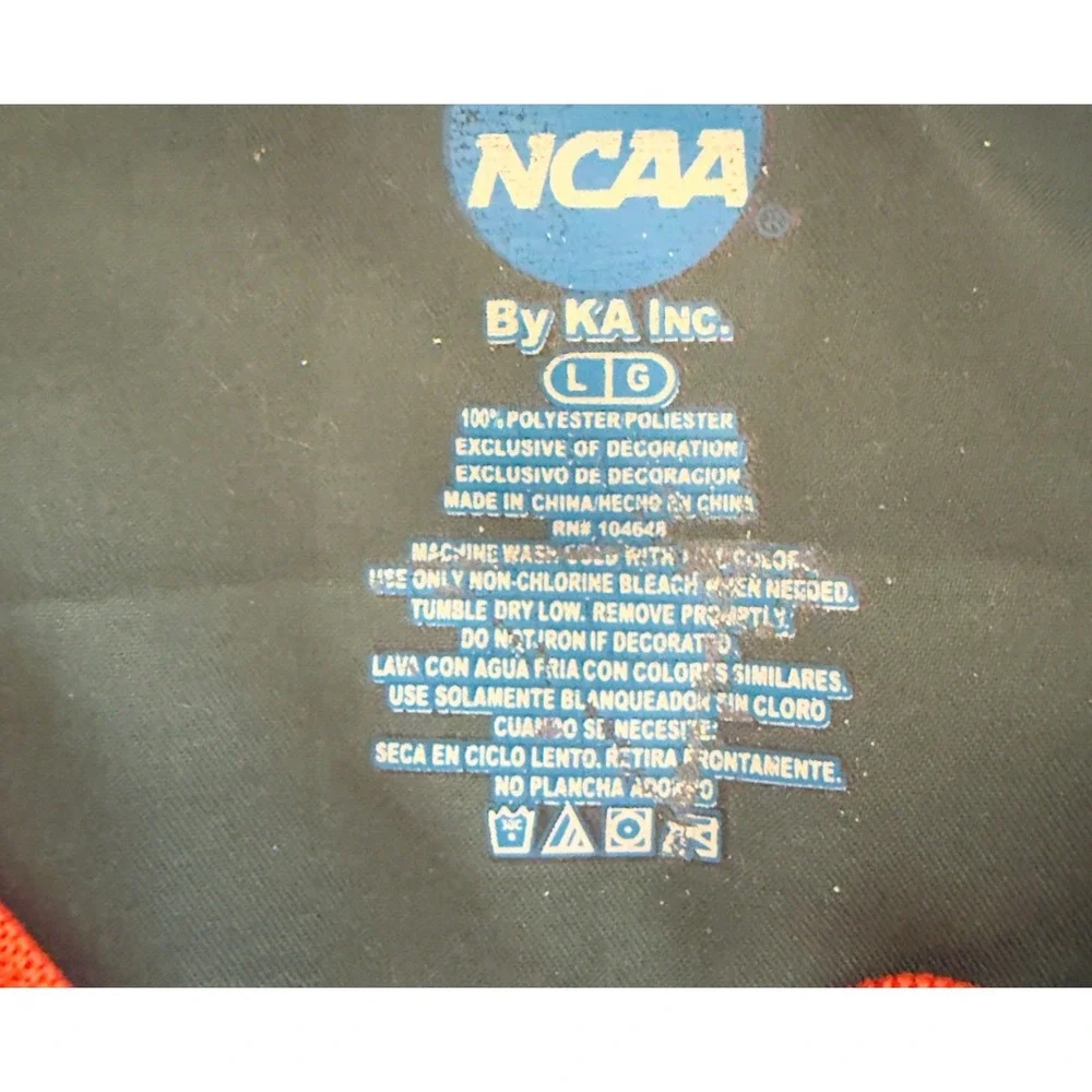 NCAA Miami Hurricanes Windbreaker Mens Large Green V-Neck Pullover Embroidered